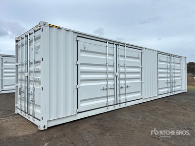 2026 40 ft High Cube Multi-Door Contenedor de almacenamiento