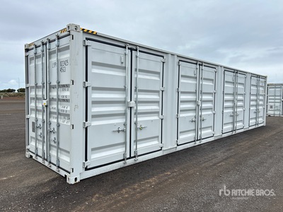 2025 40 ft High Cube Multi-Door Contenedor de almacenamiento