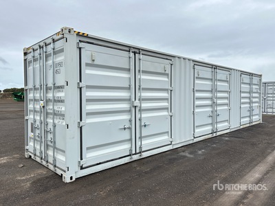 2024 40 ft High Cube Multi-Door Contenedor de almacenamiento