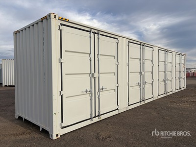 2025 40 ft High Cube Multi-Door Container per stoccaggio