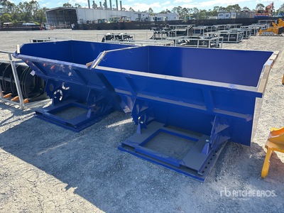 Quantity of (2) Suihe Self-Dumping Hopper (Unused)