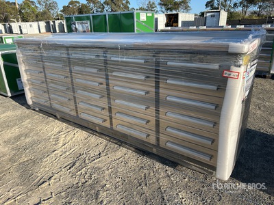 Suihe 2870 mm 30-Drawer Workbench (Unused)
