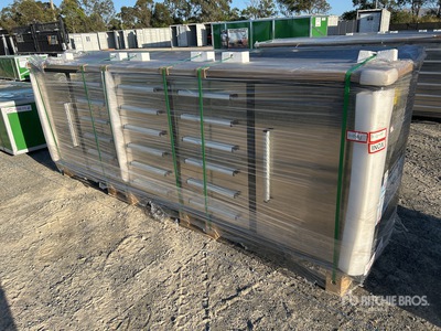 Suihe 2870 mm 18-Drawer Workbench (Unused)