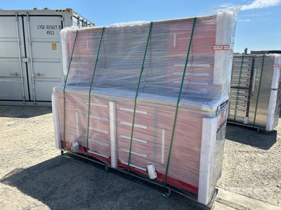 Suihe 2200 mm 18-Drawer Banco de trabajo (Unused) - Fits 4 Door