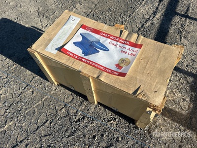 Suihe 200 lb Cast Iron Anvil (Unused)