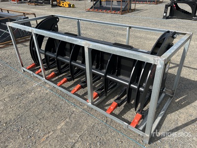 Suihe 1980 mm Skid Steer Root Rake (Unused)