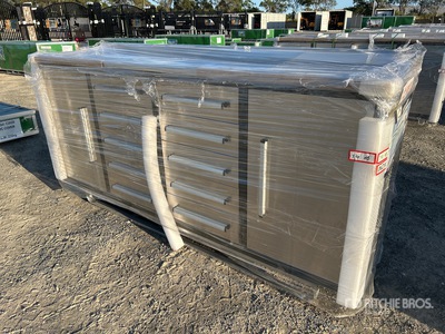 Suihe 2200 mm 10-Drawer Workbench (Unused)