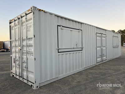2025 40 ft High Cube Multi-Door Storage Container