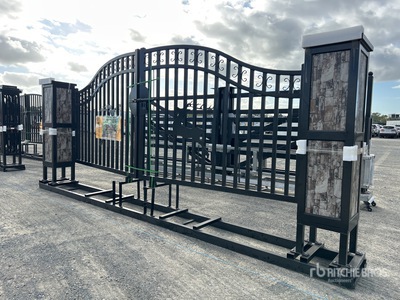 Suihe 20 ft Bi-Parting Portail d'entrée (Unused)