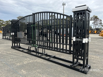 Suihe 20 ft Bi-Parting Portail d'entrée (Unused)