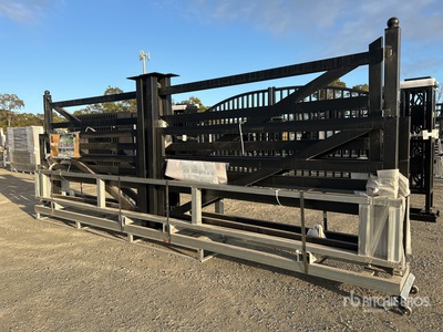 Quantity of (3) Suihe 20 ft Bi-Parting Driveway Gate (Unused)
