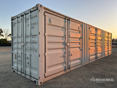 2024 40 ft High Cube Multi-Door Storage Container