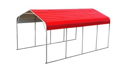 Suihe 12 ft x 20 ft x 9 ft Steel Carport (Unused)