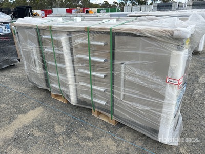 Suihe 2200 mm 10-Drawer Workbench (Unused)