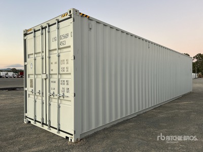 2025 40 ft High Cube Multi-Door Storage Container