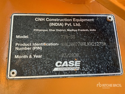 2020 Case 770SS 4x2 Retroexcavadora / Backhoe Loader