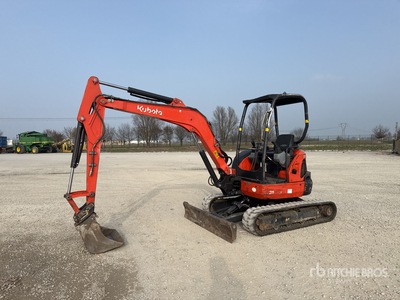2014 Kubota U35-3 Mini Excavadora