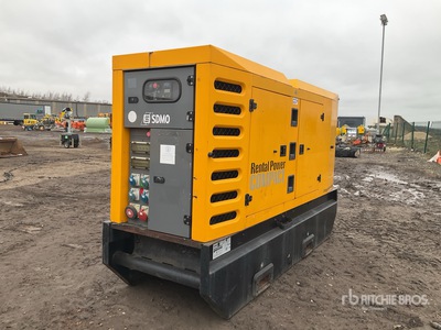 2015 Sdmo R165 150 kVA Skid-Mounted Generator