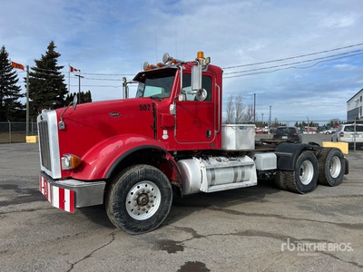 2009 Peterbilt 367 6x4 T/A Day Cab Truck Tractor