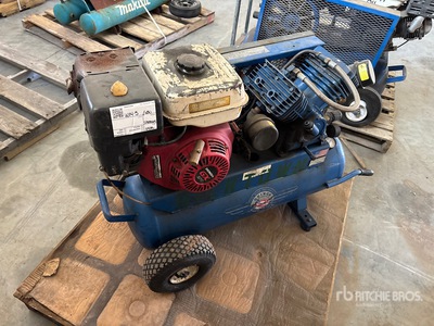 Quincy G18H17PC5A 18 cfm Mobile 17 L コンプレッサー