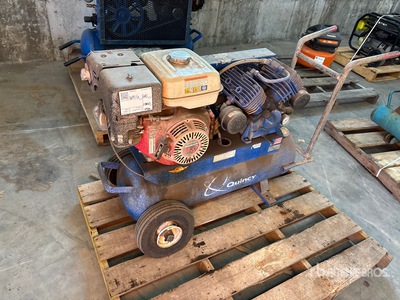 Quincy G18H17PC5B 18 cfm Mobile 17 gal コンプレッサー
