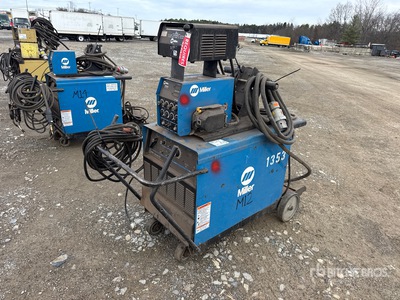 1997 Miller Dimension 452 450 A Mobile Multi-Process Soldadora