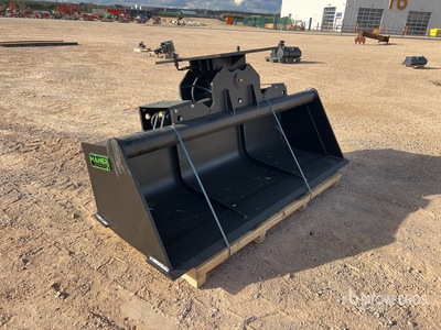 2025 Haener HHG7220-00A 2100 mm Hydraulic Tilting Cazo para excavadora (Unused)