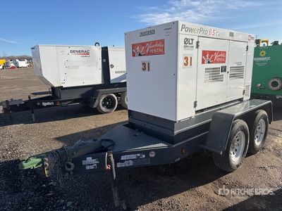 2015 MMD Power Pro 65 50 kW Skid-Mounted 発電機セット (250-749 kw/310-950 kva)