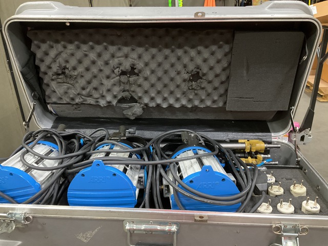 (6) ARRI 1000 Light Sets