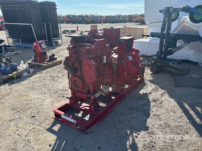A-C Fire Pump Systems 8x6x17F مضخة دفع السوائل