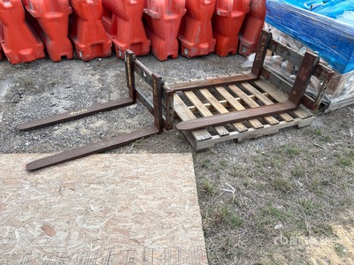 Quantity of (2) Skid Steer Forks