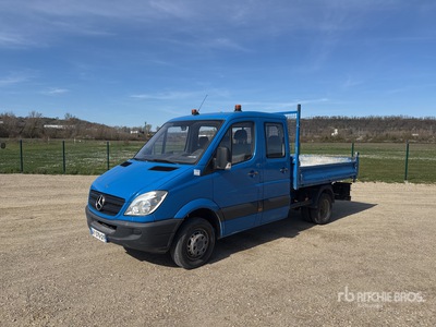 2010 Mercedes-Benz Sprinter 513CDI 4x2 Extended Cab Camion Benne Dump Truck