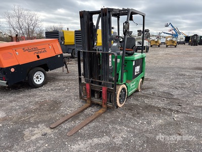2017 Mitsubishi FBC25N 4450 lb Electric Forklift (Inoperable)