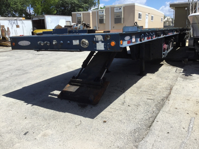 2006 Ledwell S/A Hydraulic Tilt Deck Equipment Trailer