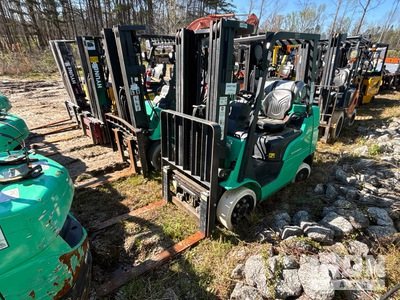 2020 Mitsubishi FGC25N 4750 lb Cushion Tire Forklift