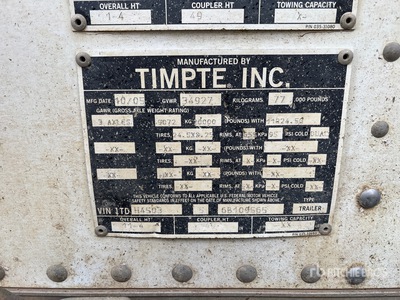 Timpte Tri/A Grain Trailer