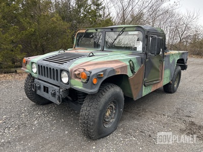 1997 AM General M1097A2 HMMWV 2 Door Soft Top w/Truck Body