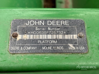 John Deere 635F 35 ft Flex Combine Header