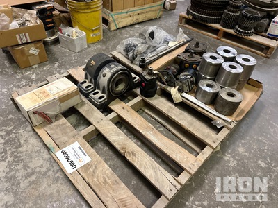 Quantity of Pallets of Texoma 600 rollers, hydraulic pumps