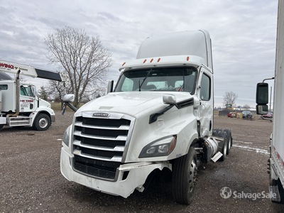 2025 Freightliner Cascadia 6x4 T/A Day Cab Truck Tractor (Inoperable)