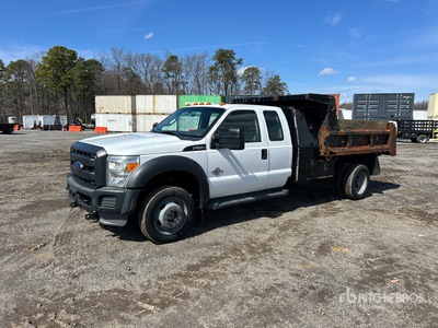 2013 Ford F-550 4x4 Extended Cab شاحنة قلابة حمولة خفيفة