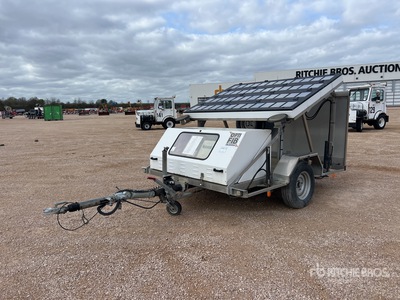 2009 BCM S/A Remorque Porte Panneaux 1 Essieu Przyczepa do sprzętu