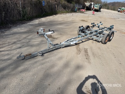 CBS CM6 T/A Remorque Pour Bateau 2 Essieux Remorque à bateau