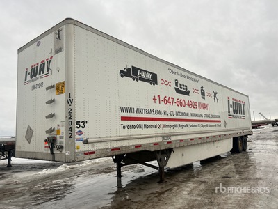 2022 Utility VS2DX 53 ft x 102 in T/A Van Trailer