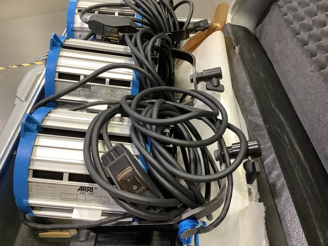 (7) ARRI 1000 Light Sets