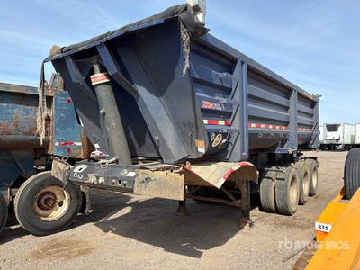 2017 Carmex Tri/A Demolition Tipping Trailer