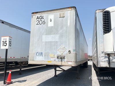 1999 Great Dane 53 ft x 102 in T/A Caja Seca / Van Trailer