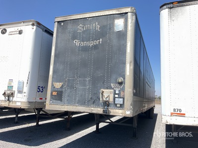 2005 Wabash 53 ft x 102 in T/A Caja Seca / Van Trailer