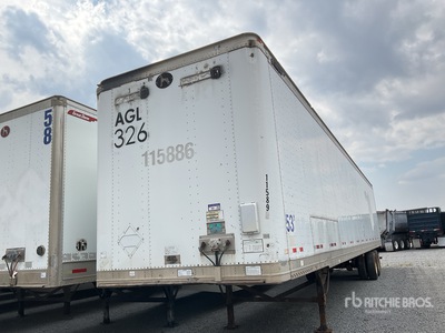 2007 Great Dane 7411TSSLA 53 ft x 102 in T/A Caja Seca / Van Trailer