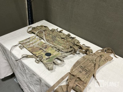 (89) Hydration Carriers, (35) Tactical Assault Panels & (8) Molded Waist Panels
